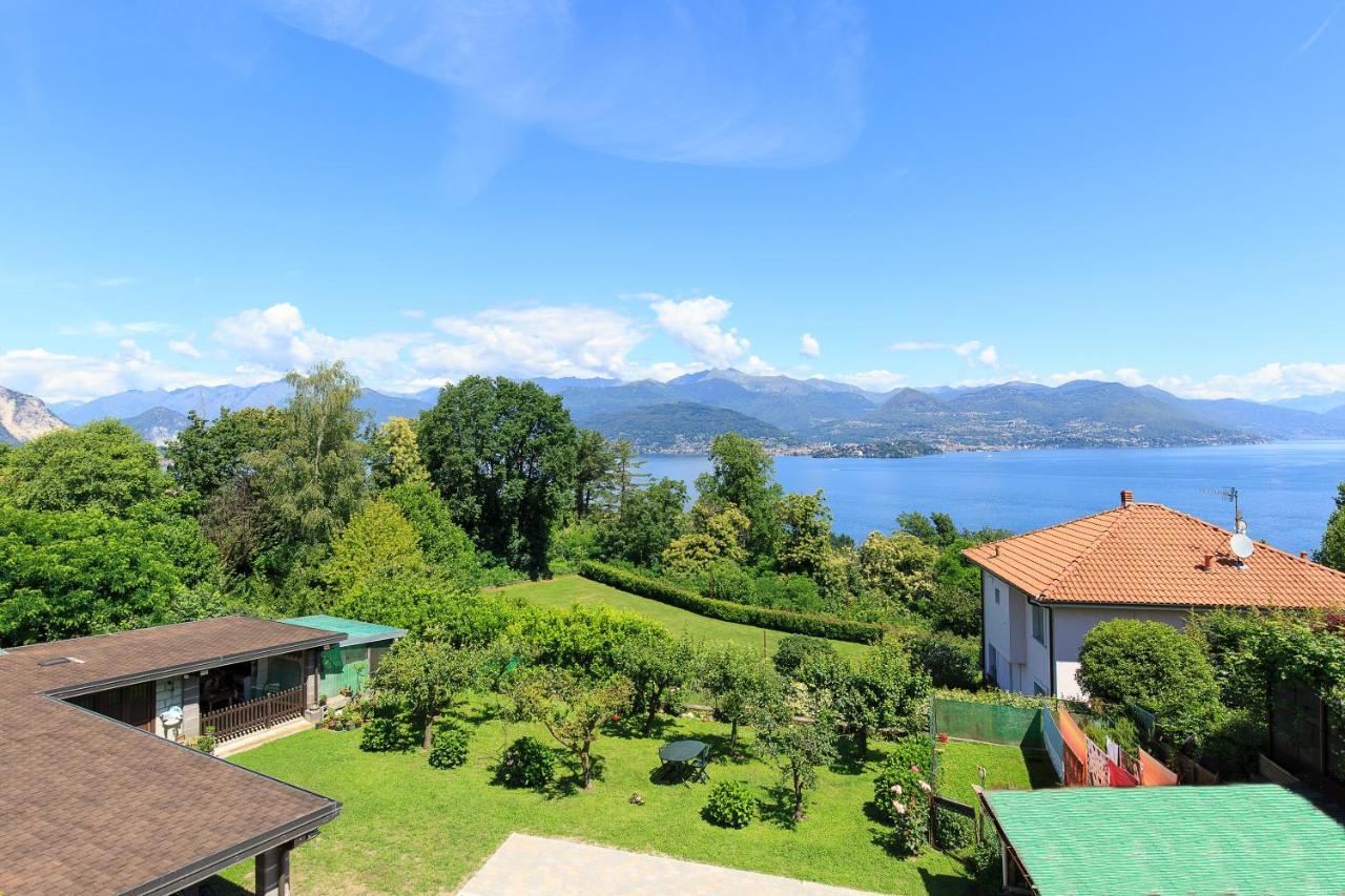 Casa Lilla - Lakeview Large Apartments With Garden Above Stresa Eksteriør billede