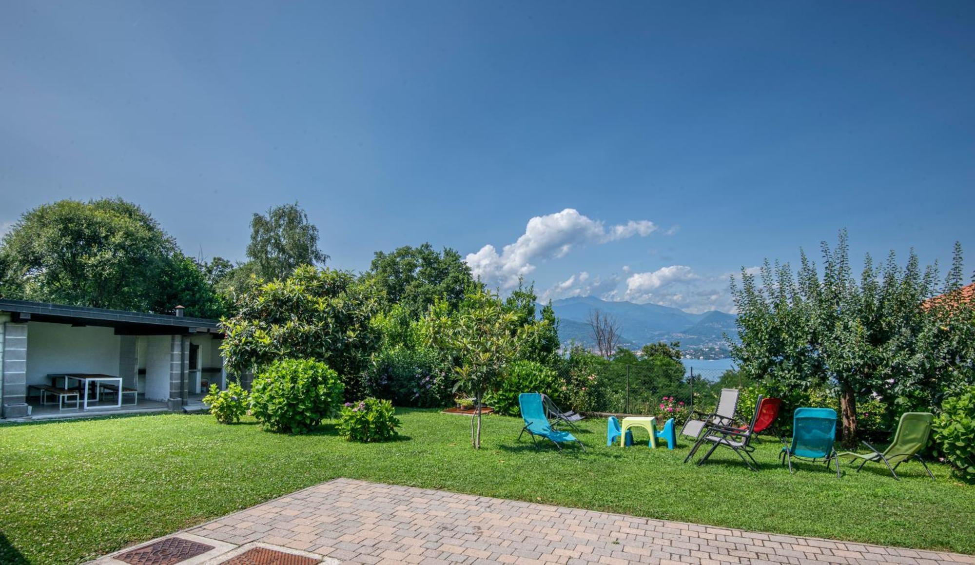 Casa Lilla - Lakeview Large Apartments With Garden Above Stresa Eksteriør billede